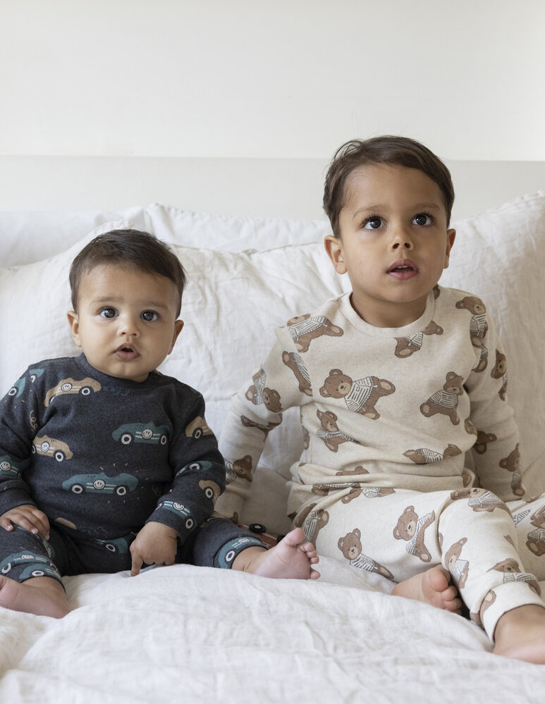 Feetje Ricky Racer - Premium Sleepwear by Feetje – Antraciet Melange
