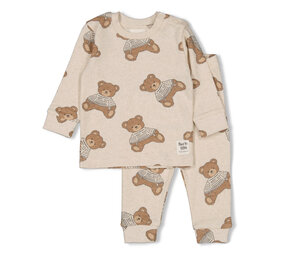 Feetje Teddy Bear - Premium Sleepwear by Feetje – Offwhite Melange