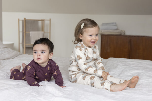 Feetje Bonnie Bouquet - Premium Sleepwear by Feetje – Wijn Melange