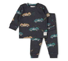 Feetje Ricky Racer - Premium Sleepwear by Feetje – Antraciet Melange