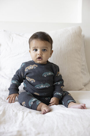 Feetje Ricky Racer - Premium Sleepwear by Feetje – Antraciet Melange