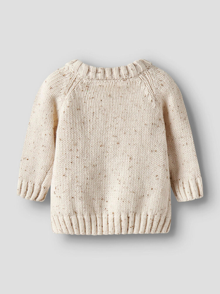 Lil' Atelier Galto Fak LS Knit - Turtledove