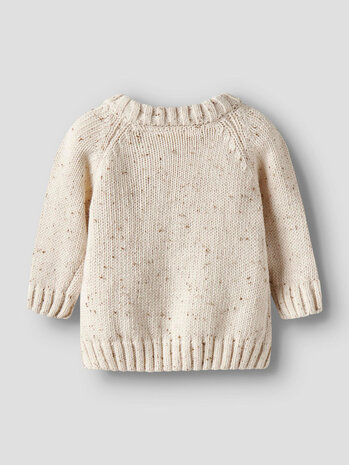Lil' Atelier Galto Fak LS Knit - Turtledove