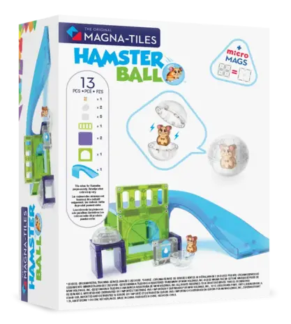 MAGNA-TILES MAGNA-TILES - Hamster Ball 13-Piece Set MAGNA-TILES MAGNA-TILES - Hamster Ball 13-Piece Set