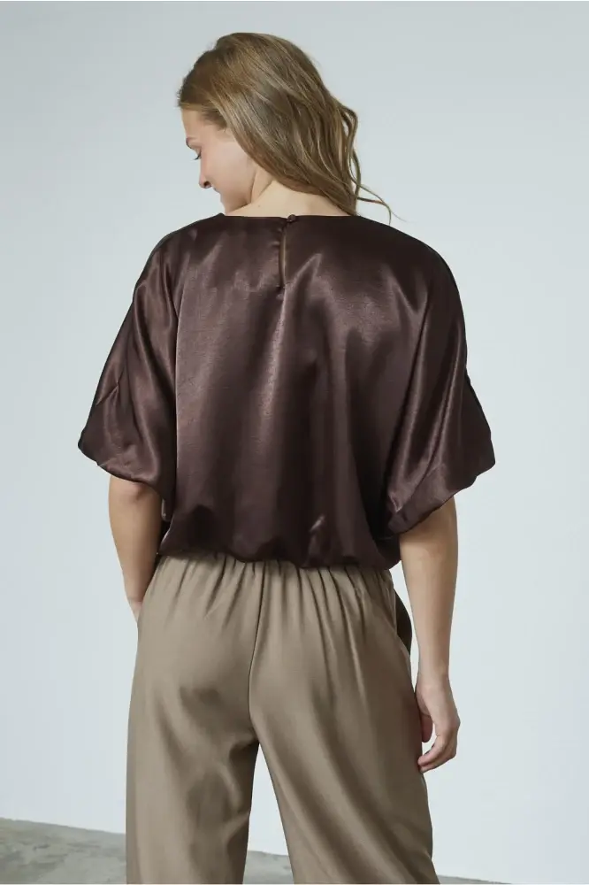 SistersPoint Gufo Top - Brown