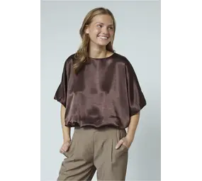 SistersPoint Gufo Top - Brown