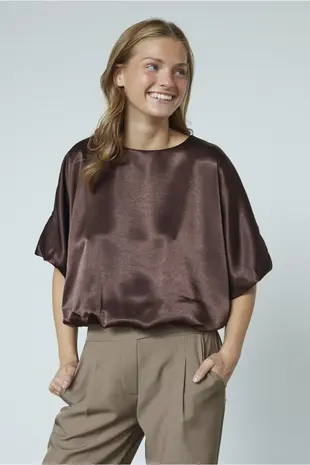 SistersPoint Gufo Top - Brown