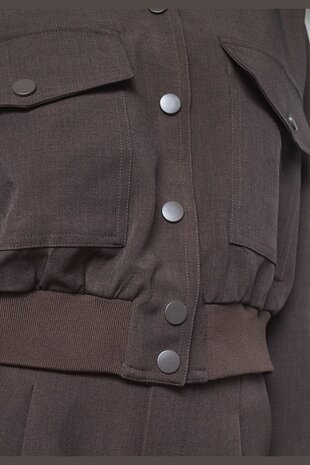 SistersPoint Garwin Jacket - Dark Chocolate