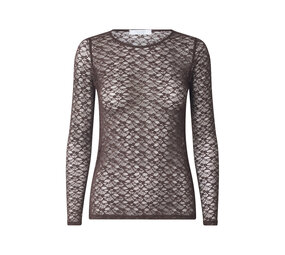 SistersPoint Gimas Blouse - Dark Chocolate