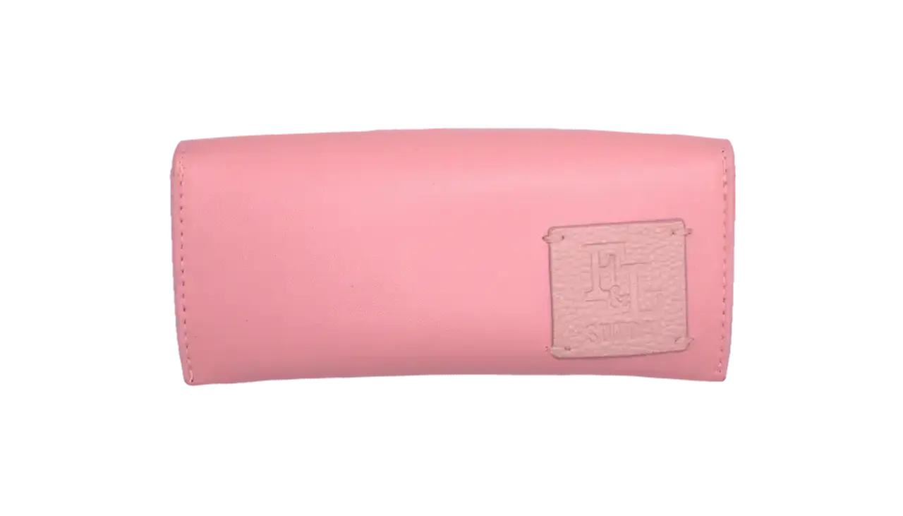 Frank and Lucie Hardcase Wink - leather pink