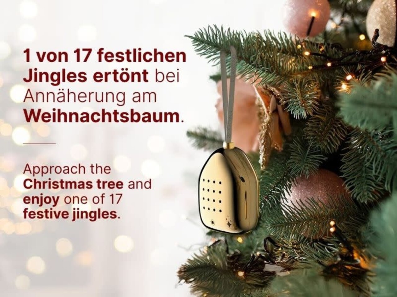 Relaxound Relaxound Jingle Bells Gold Glow Relaxound Relaxound Jingle Bells Gold Glow