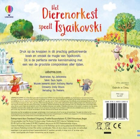 Geluidenboek: Het dierenorkest speelt Tsjaikovski Geluidenboek: Het dierenorkest speelt Tsjaikovski