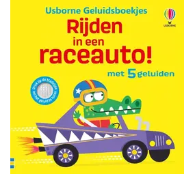 Geluidenboek: Rijden in een raceauto! Geluidenboek: Rijden in een raceauto!
