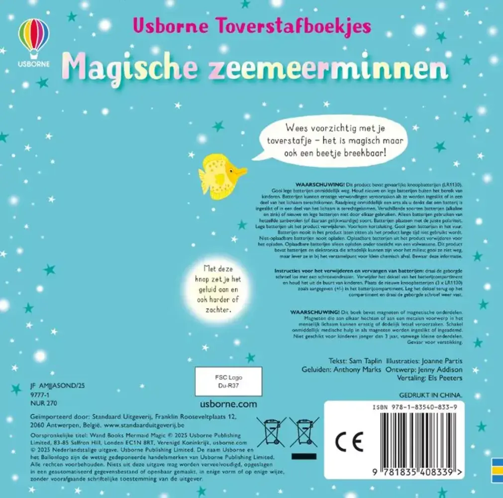 Geluidenboek: Magische zeemeerminnen Geluidenboek: Magische zeemeerminnen