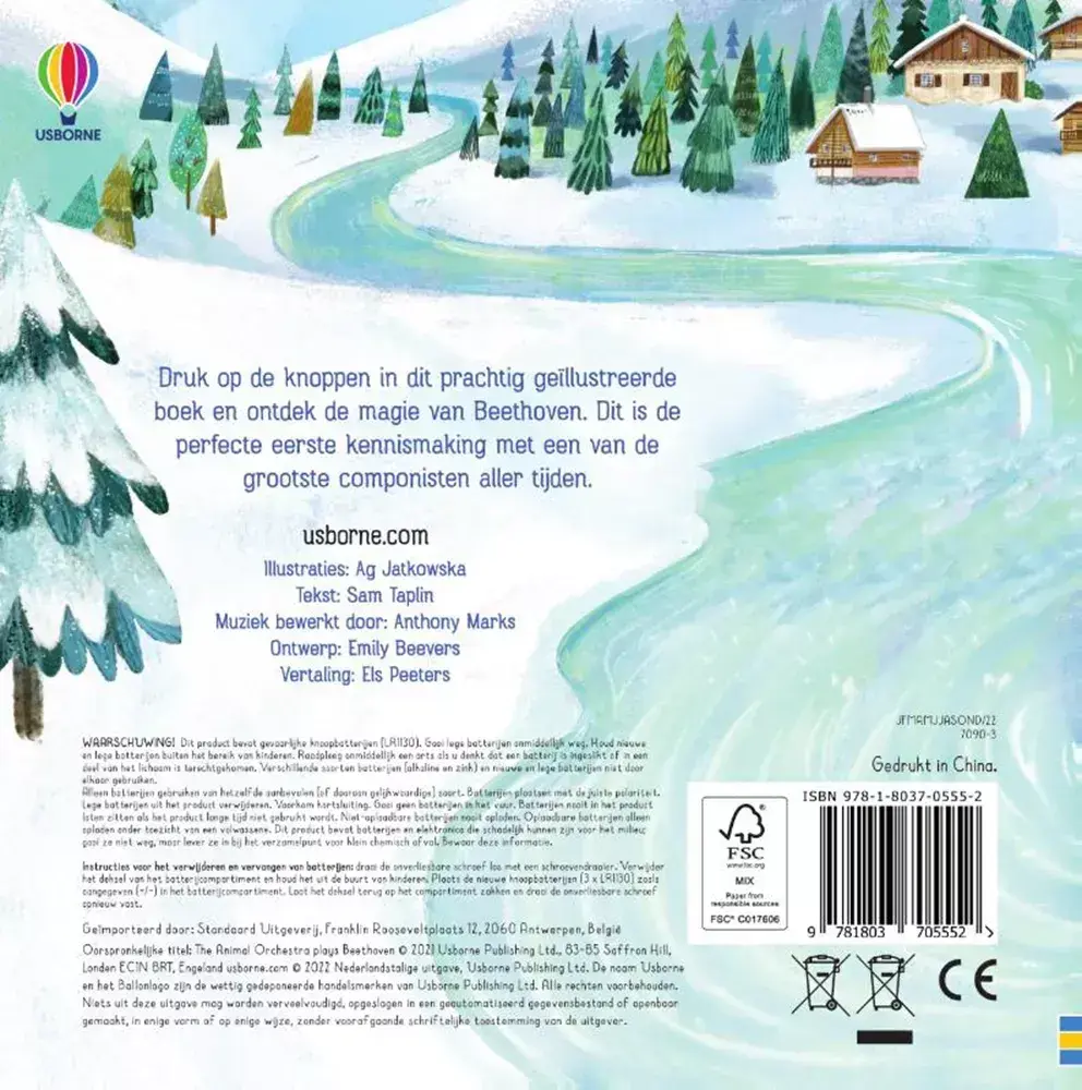 Geluidenboek: Het dierenorkest speelt Beethoven Geluidenboek: Het dierenorkest speelt Beethoven