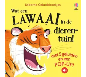 Geluidenboek: Wat een lawaai in de dierentuin!
