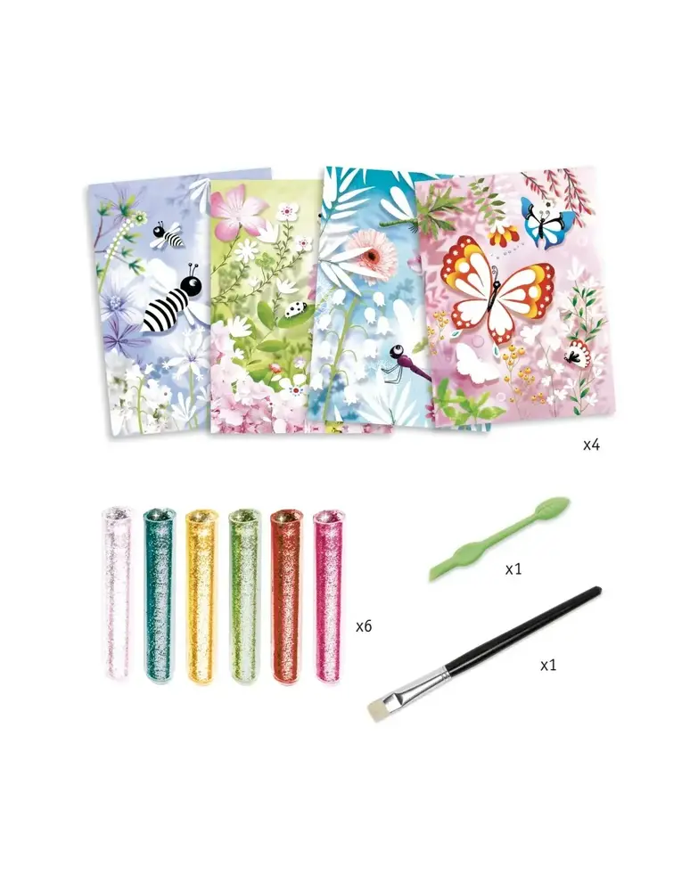 Djeco Glittervlinders Djeco Glittervlinders