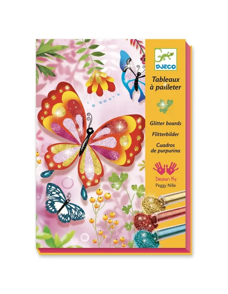 Djeco Glittervlinders Djeco Glittervlinders