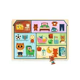 Djeco Puzzel huis Djeco Puzzel huis