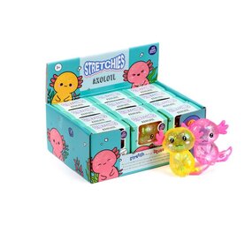 Knijpbare Glitter Axolotl Stress Speelgoed Knijpbare Glitter Axolotl Stress Speelgoed