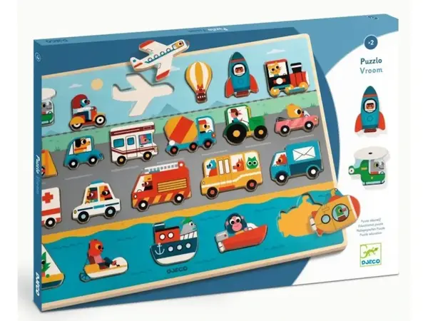 Djeco Puzzel Vroom