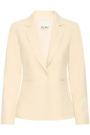 ICHI Lexi Blazer - Birch Melange