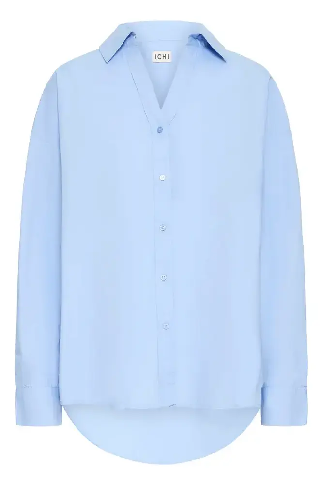 ICHI Estama Shirt - Bel Air Blue