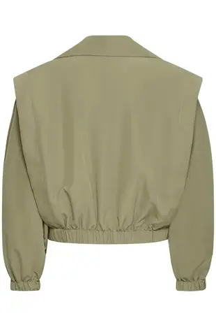 ICHI Gezavo Jacket - Deep Lichen Green