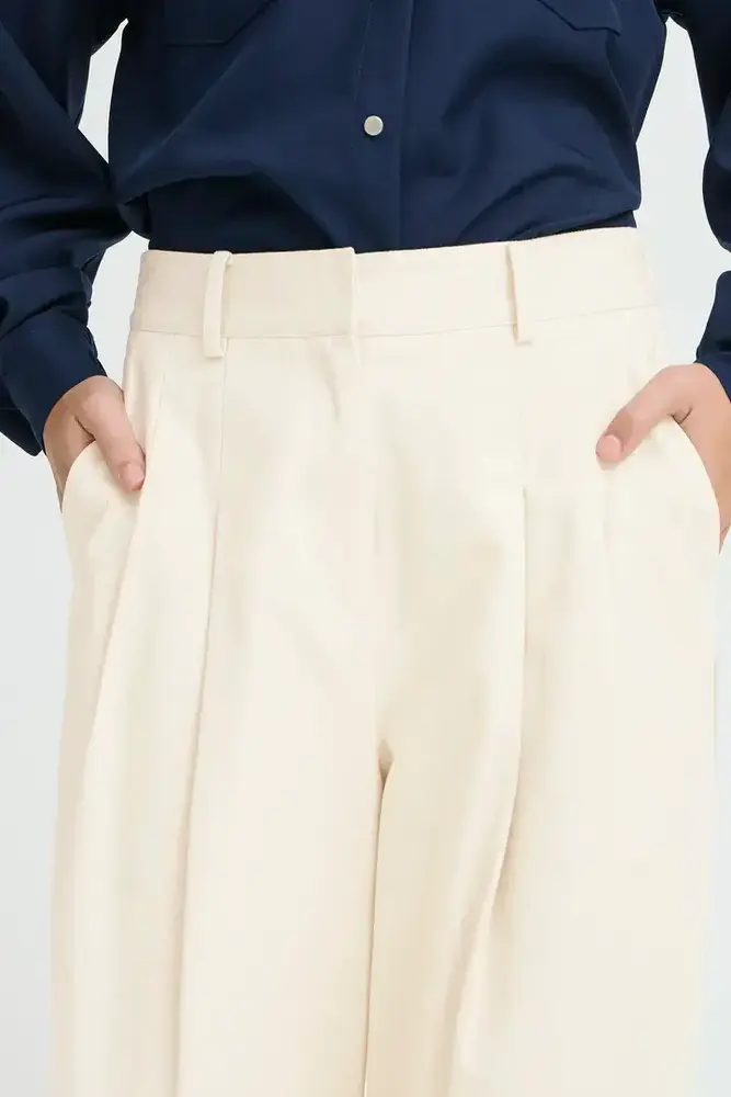 ICHI Gazto Pants - Almond Milk