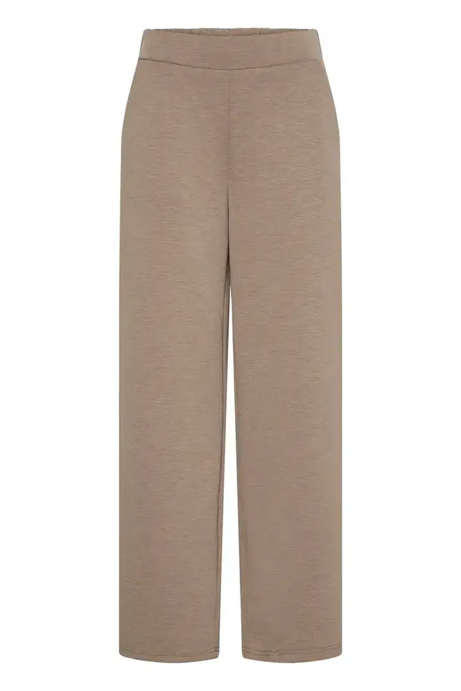 ICHI Cozy Pants - Sepia Tint Melange