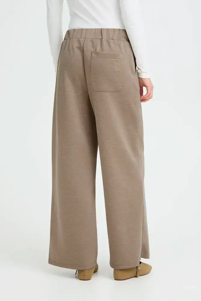 ICHI Cozy Pants - Sepia Tint Melange