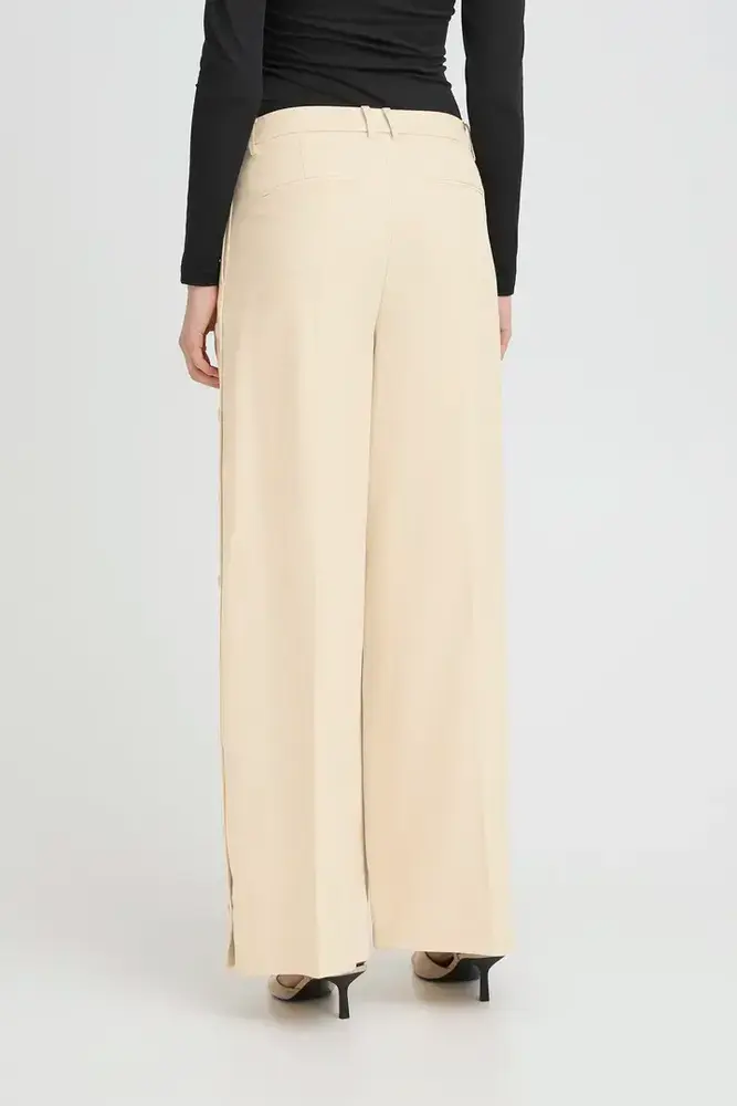 ICHI Lexi Pants - Birch Melange