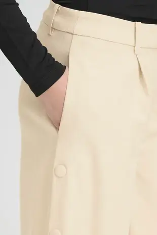 ICHI Lexi Pants - Birch Melange