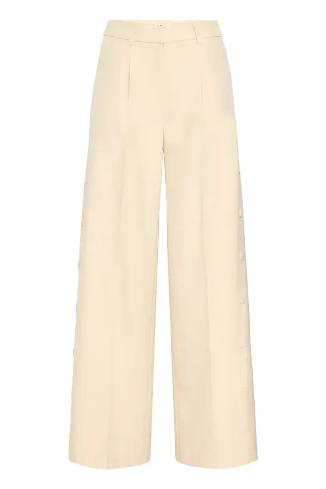 ICHI Lexi Pants - Birch Melange