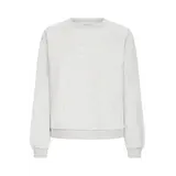 ICHI Lela Sweatshirt - L. Grey Green Glitter