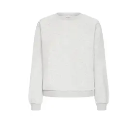 ICHI Lela Sweatshirt - L. Grey Green Glitter