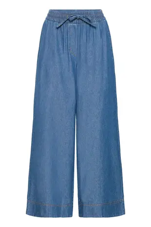 ICHI Archer Pants - Mediun Blue