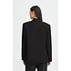 ICHI Fava Long Blazer - Black