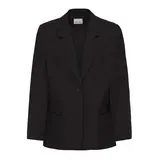ICHI Fava Long Blazer - Black