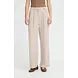 ICHI Fava Wide Pants - Dove Melange