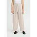 ICHI Fava Barrel Pants - Dove Melange