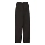 ICHI Fava Barrel Pants - Black