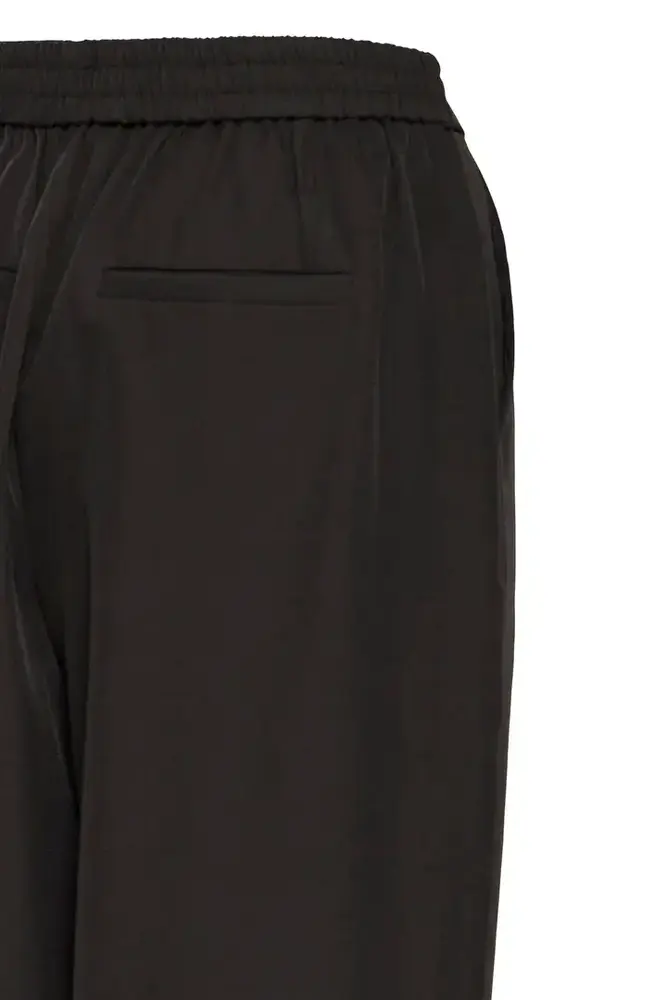 ICHI Fava Barrel Pants - Black
