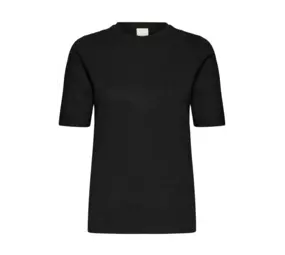 ICHI Luls O-Neck Pullover SS - Black