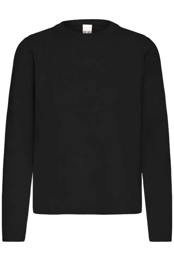 ICHI Luls O-Neck Pullover LS - Black