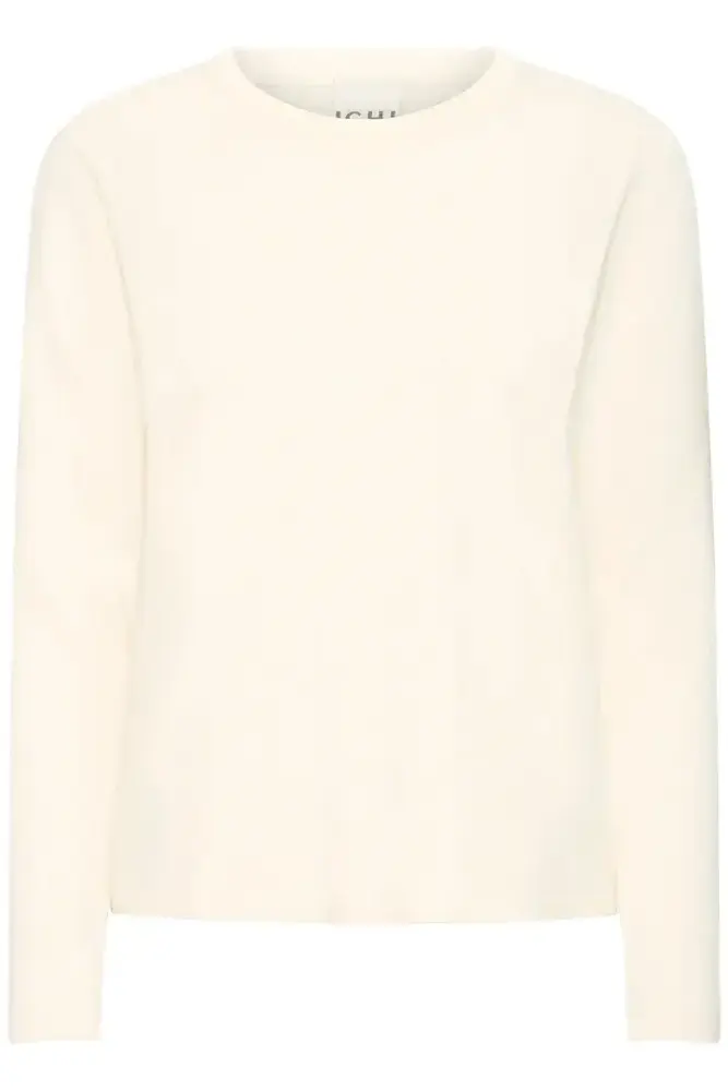 ICHI Luls O-Neck Pullover LS - Birch