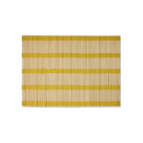 HK Living Bamboo placemat - Lemon HK Living Bamboo placemat - Lemon