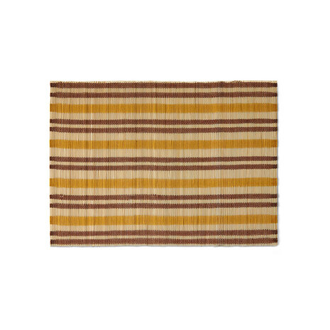 HK Living Bamboo placemat - Amber