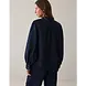 Summum Woman Blouse Cotton lurex denim – Nightbluedenim Summum Woman Blouse Cotton lurex denim – Nightbluedenim