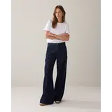 Summum Woman Jeans wide leg Cotton lurex denim – Nightbluedenim Summum Woman Jeans wide leg Cotton lurex denim – Nightbluedenim